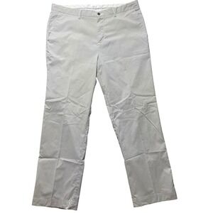 AUR Mens Striped Golf‎ Dress Pants Size 40 Flat Front Casual Office Lightweight